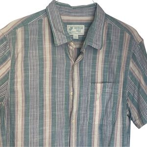 American Eagle button up shirt sleeve shirt Men’s XL